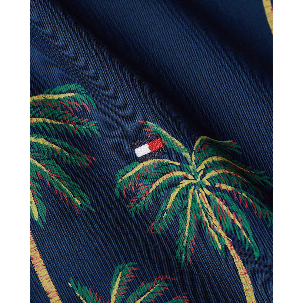 Tommy Hilfiger Μπλε Πουκάμισο Hawaiian - MW0MW38580
