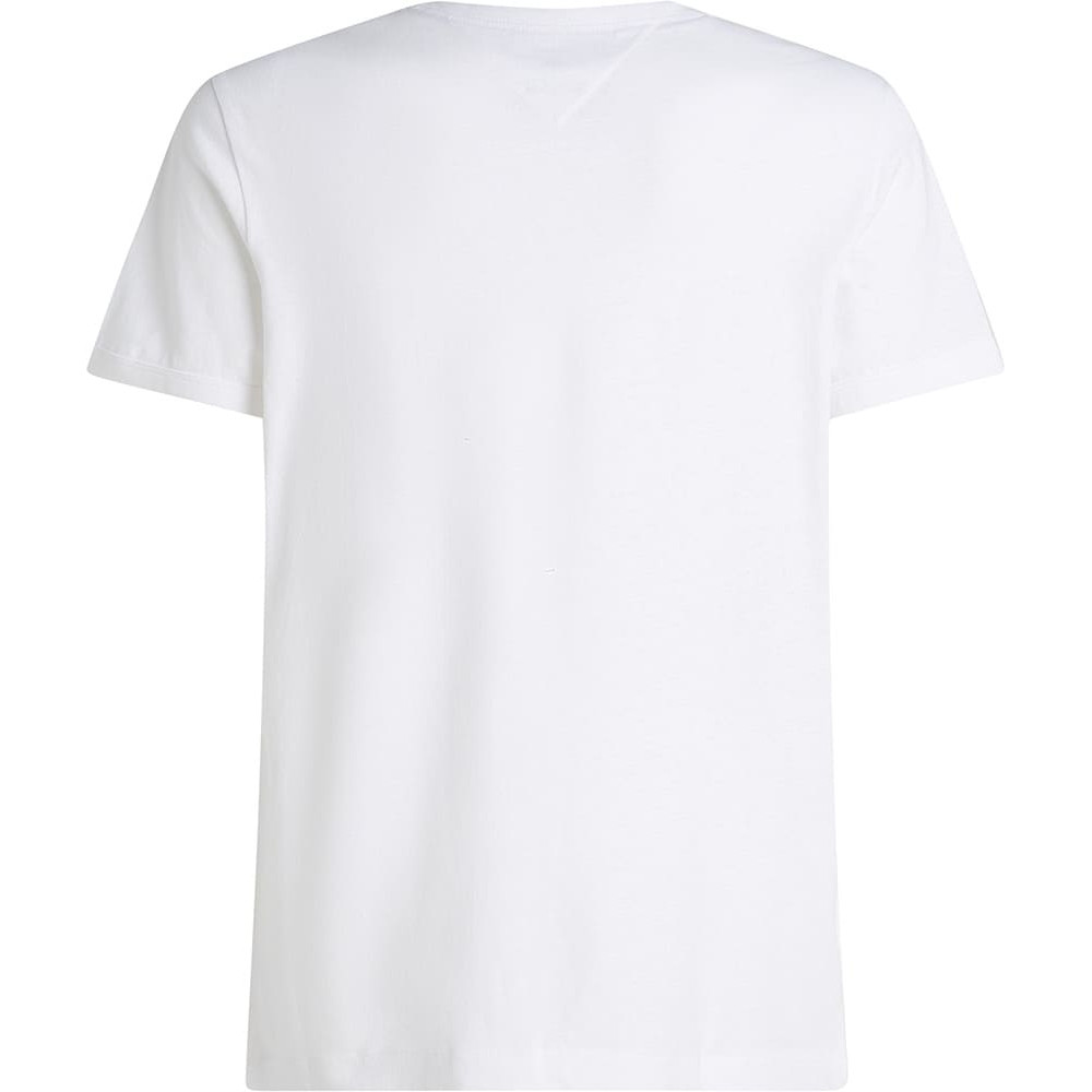 Tommy Hilfiger Λευκό T-shirt C Neck - MW0MW38637