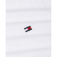 Tommy Hilfiger Λευκό T-shirt C Neck - MW0MW38637