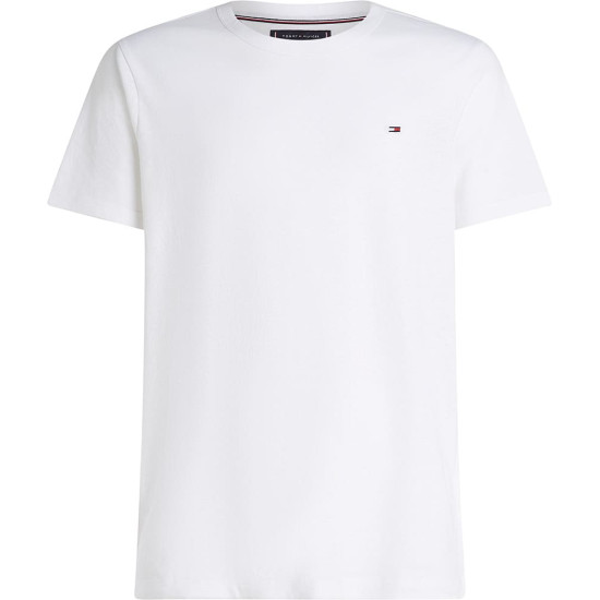 Tommy Hilfiger Λευκό T-shirt C Neck - MW0MW38637