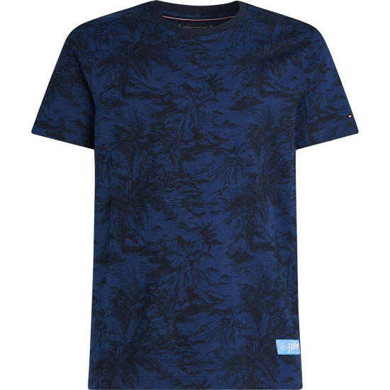 Tommy Hilfiger Μπλε T-shirt C Neck - MW0MW38933