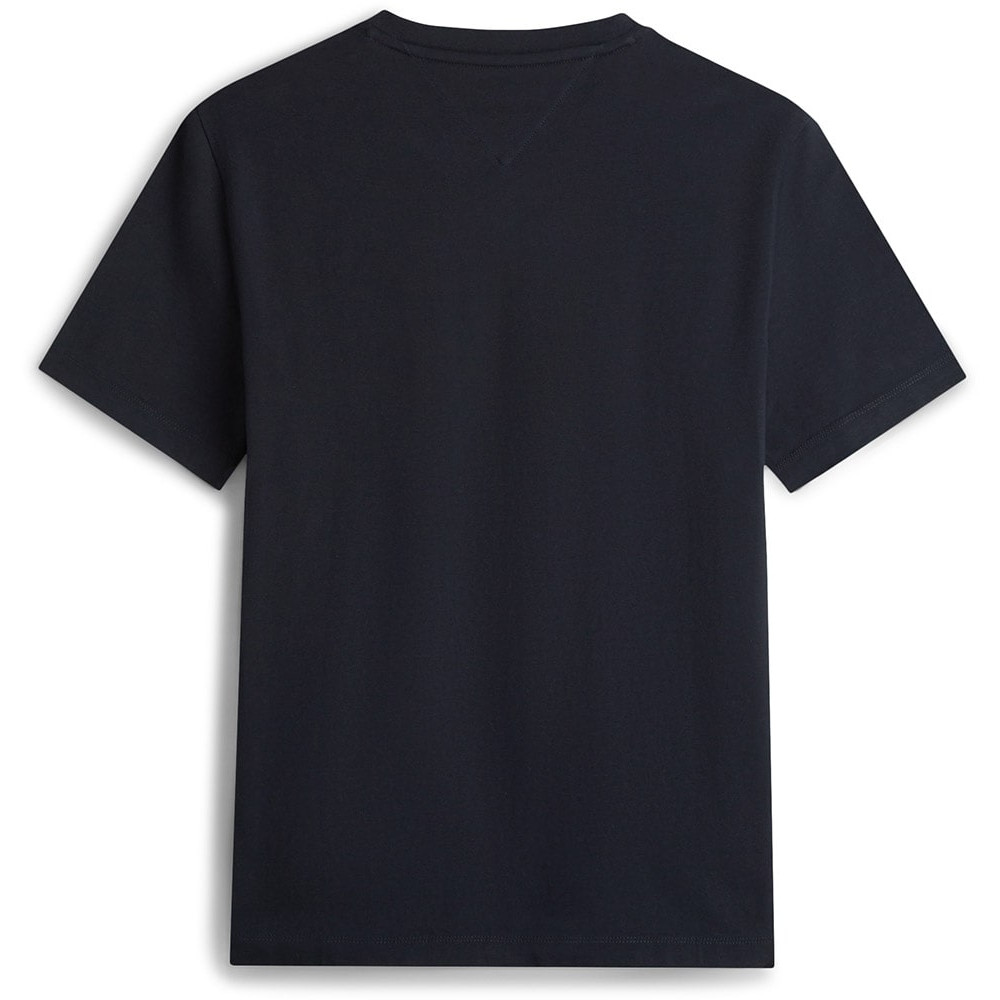 Tommy Hilfiger Μπλε Σκούρο T-shirt V Neck - MW0MW39249