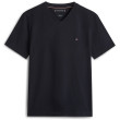Tommy Hilfiger Μπλε Σκούρο T-shirt V Neck - MW0MW39249