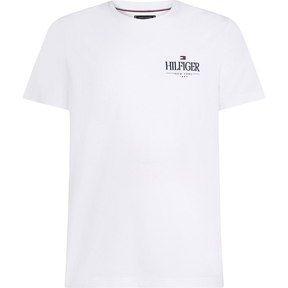 Tommy Hilfiger Λευκό T-shirt C Neck - MW0MW39355