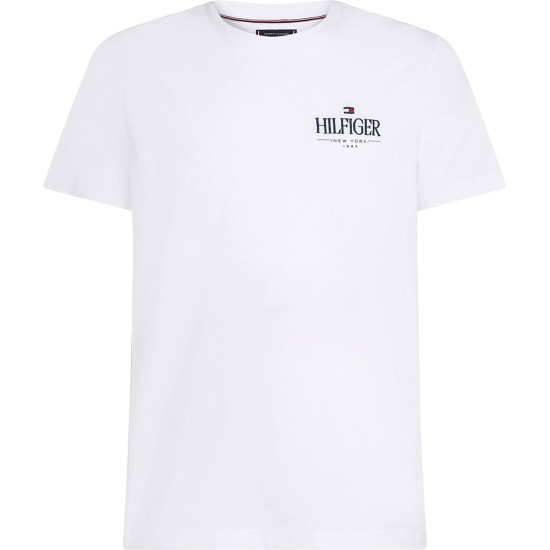 Tommy Hilfiger Λευκό T-shirt C Neck - MW0MW39355