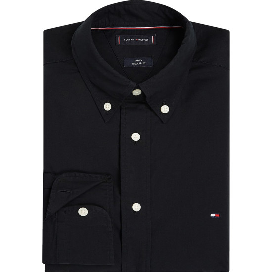 Tommy Hilfiger Μαύρο Πουκάμισο Buton Down - MW0MW39900