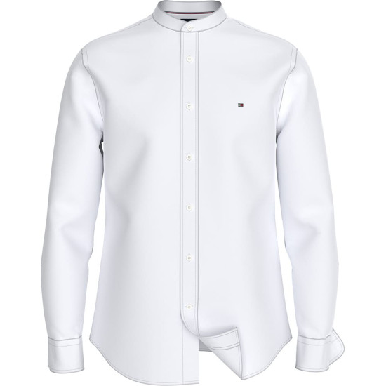 Tommy Hilfiger Λευκό Πουκάμισο Mao - MW0MW39966
