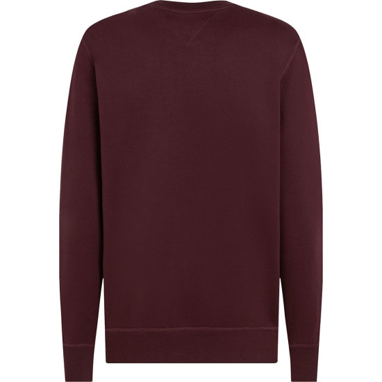 Tommy Hilfiger Μπορντό Φούτερ C Neck - MW0MW40000