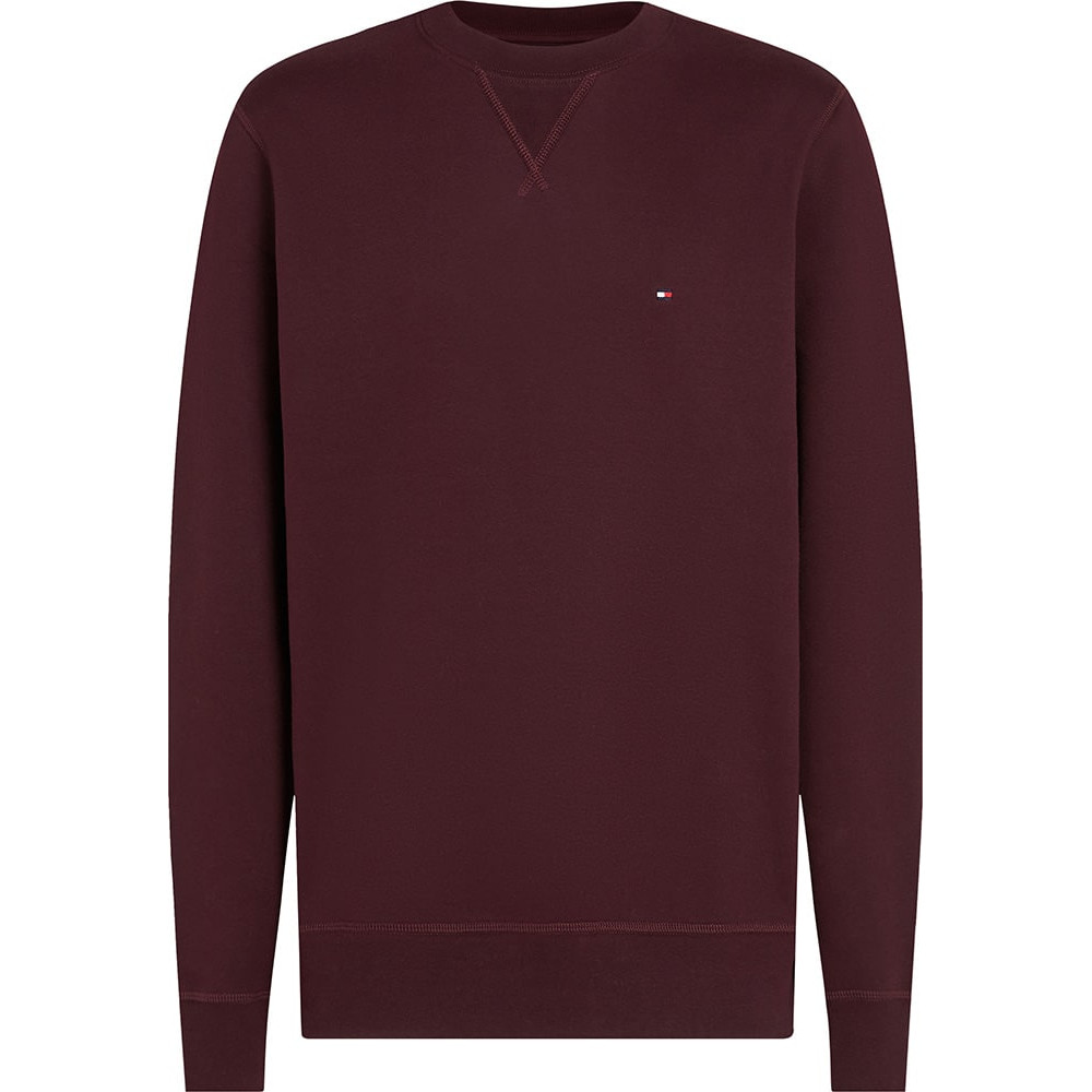 Tommy Hilfiger Μπορντό Φούτερ C Neck - MW0MW40000
