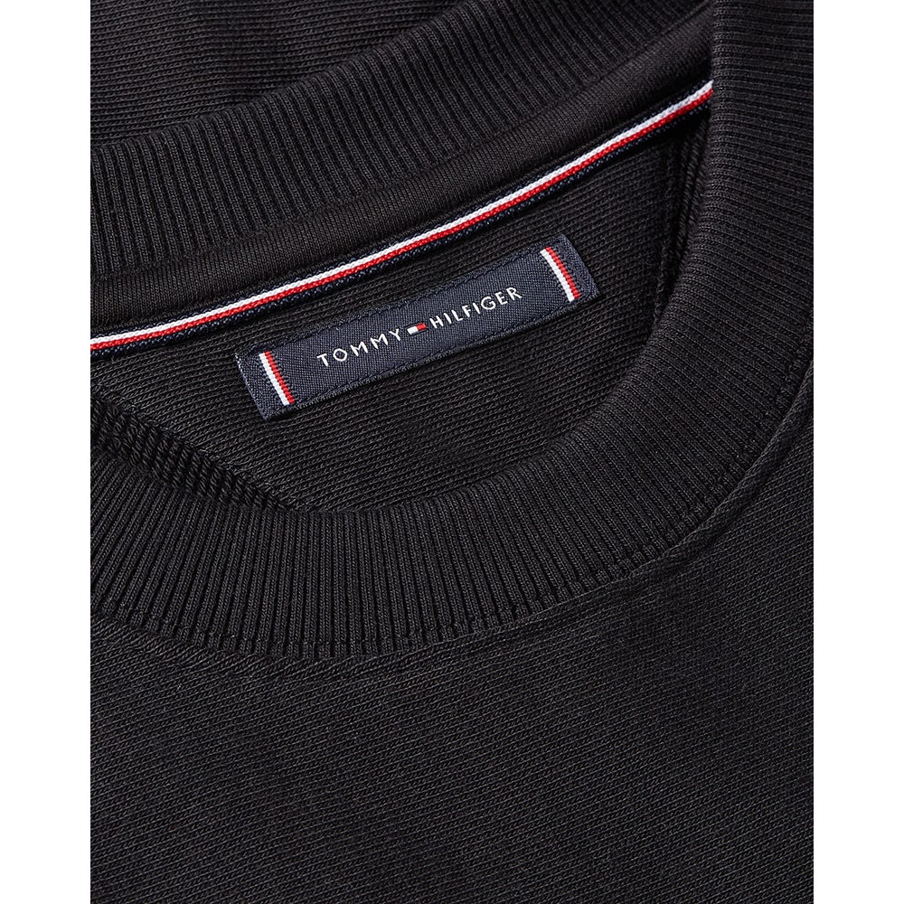 Tommy Hilfiger Μαύρο Φούτερ C Neck - MW0MW40067