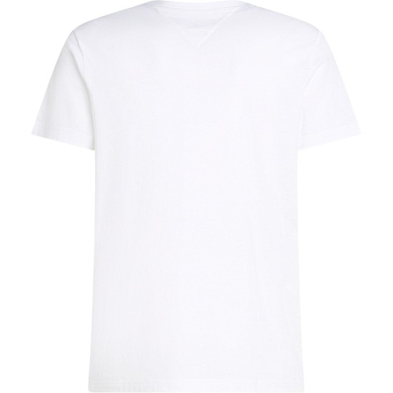 Tommy Hilfiger Λευκό T-shirt C Neck - MW0MW40324