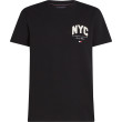 Tommy Hilfiger Μαύρο T-Shirt C Neck - MW0MW40427