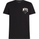 Tommy Hilfiger Μαύρο T-Shirt C Neck - MW0MW40427