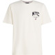 Tommy Hilfiger Εκρού T-Shirt C Neck - MW0MW40427
