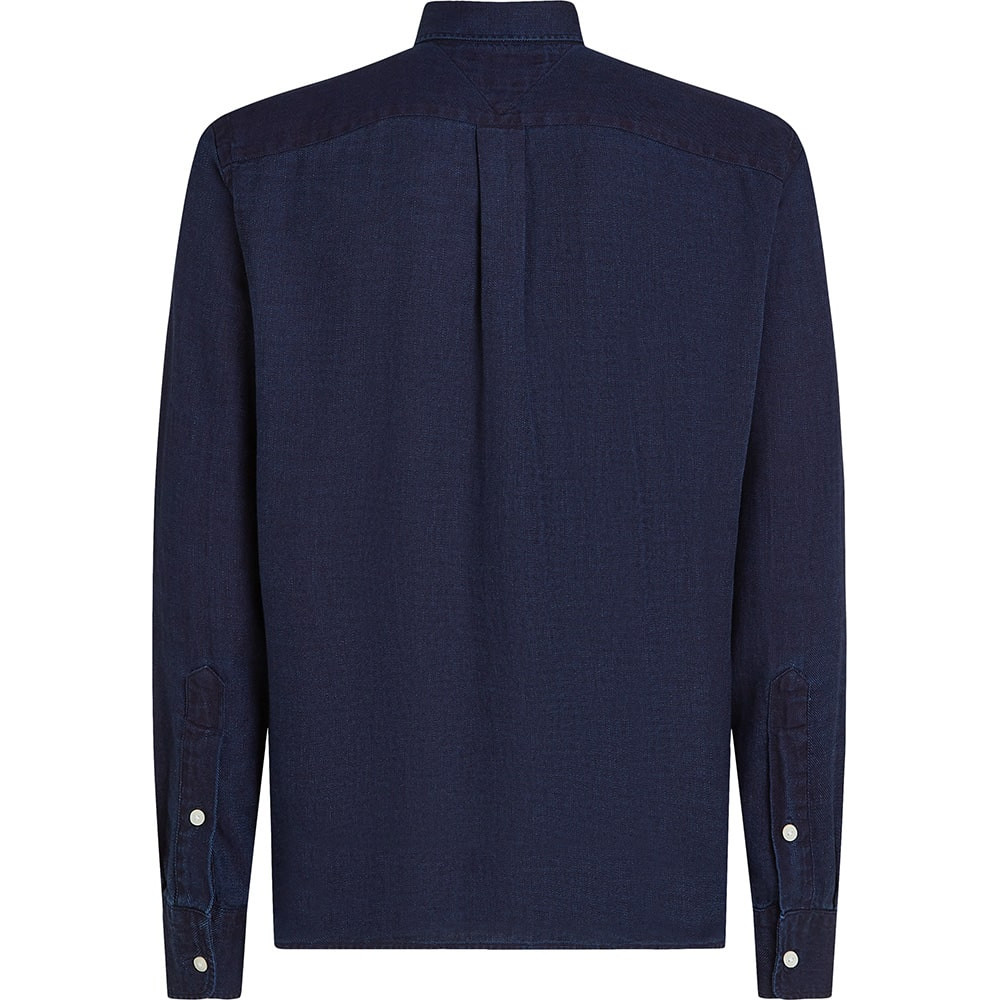 Tommy Hilfiger Μπλε Σκούρο Πουκάμισο Button Down - MW0MW40499