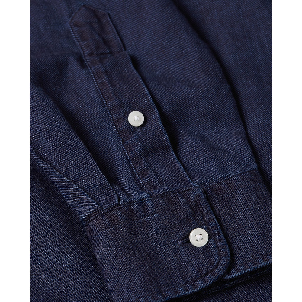 Tommy Hilfiger Μπλε Σκούρο Πουκάμισο Button Down - MW0MW40499