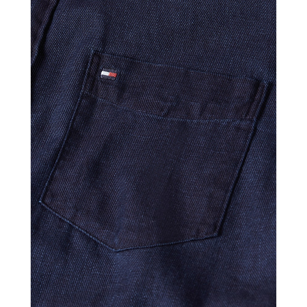 Tommy Hilfiger Μπλε Σκούρο Πουκάμισο Button Down - MW0MW40499