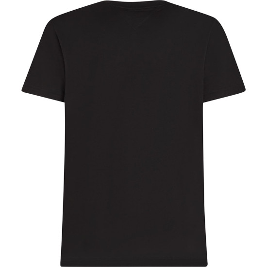 Tommy Hilfiger Μαύρο T-shirt C Neck - MW0MW41338