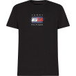 Tommy Hilfiger Μαύρο T-shirt C Neck - MW0MW41338