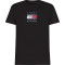 Tommy Hilfiger Μαύρο T-shirt C Neck - MW0MW41338