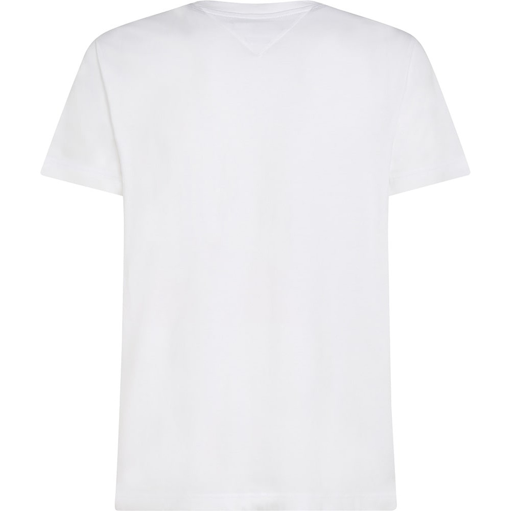 Tommy Hilfiger Λευκό T-shirt C Neck - MW0MW41338