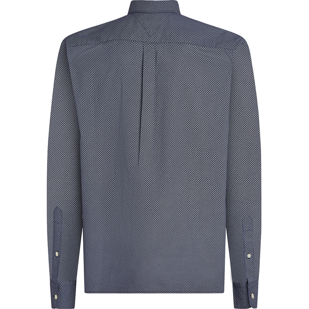 Tommy Hilfiger Μπλε Πουκάμισο Με Σχέδιο - MW0MW42027