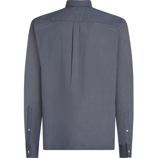 Tommy Hilfiger Μπλε Πουκάμισο Με Σχέδιο - MW0MW42027