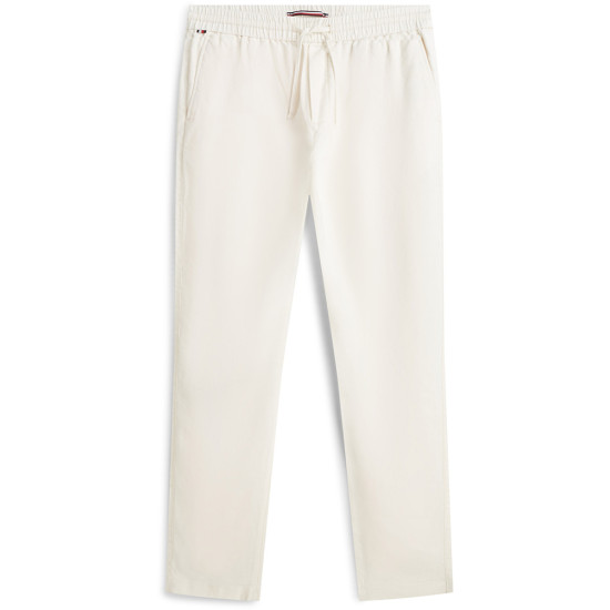 Tommy Hilfiger Εκρού Παντελόνι Λινό - MW0MW42336-32