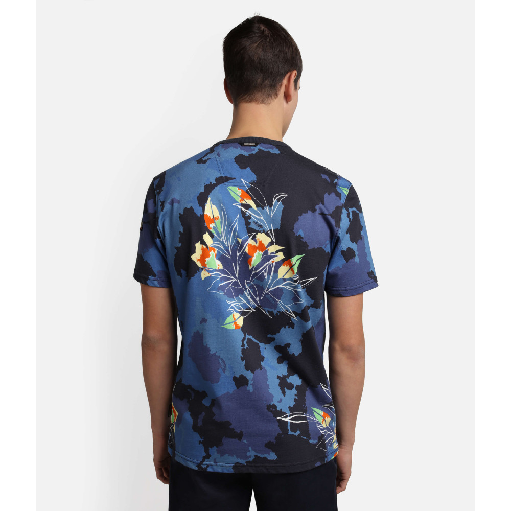 Napapijri Γαλάζιο T-shirt Round Neck - NP0A4G37F9D1