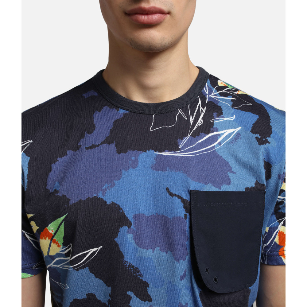 Napapijri Γαλάζιο T-shirt Round Neck - NP0A4G37F9D1