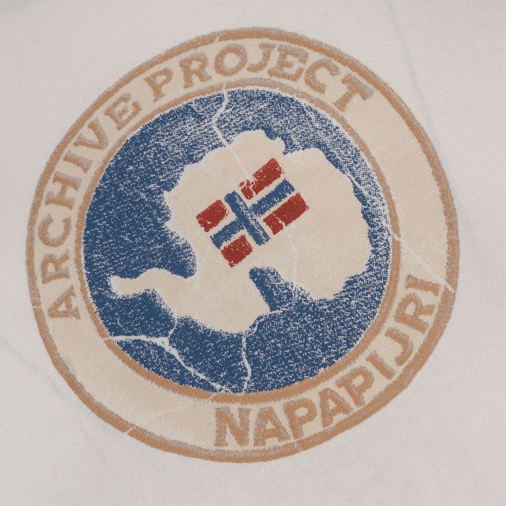 Napapijri Εκρού T-shirt C Neck - NP0A4G5AN1A1