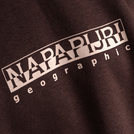 Napapijri Καφέ Φούτερ B-BOX - NP0A4GBFWA91 