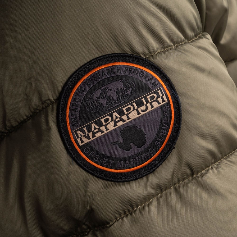 Napapijri Πράσινο Μπουφάν τύπου Puffer AERONS - NP0A4GJNGAE1  