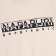 Napapijri Εκρού Μπλούζα C Neck S-BOX - NP0A4GK7NS51