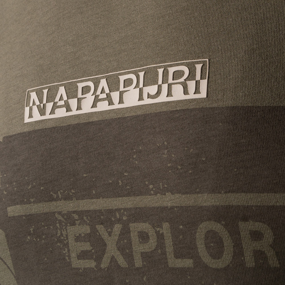 Napapijri Λαδί T-shirt S-MANTA - NP0A4H2CGAE1