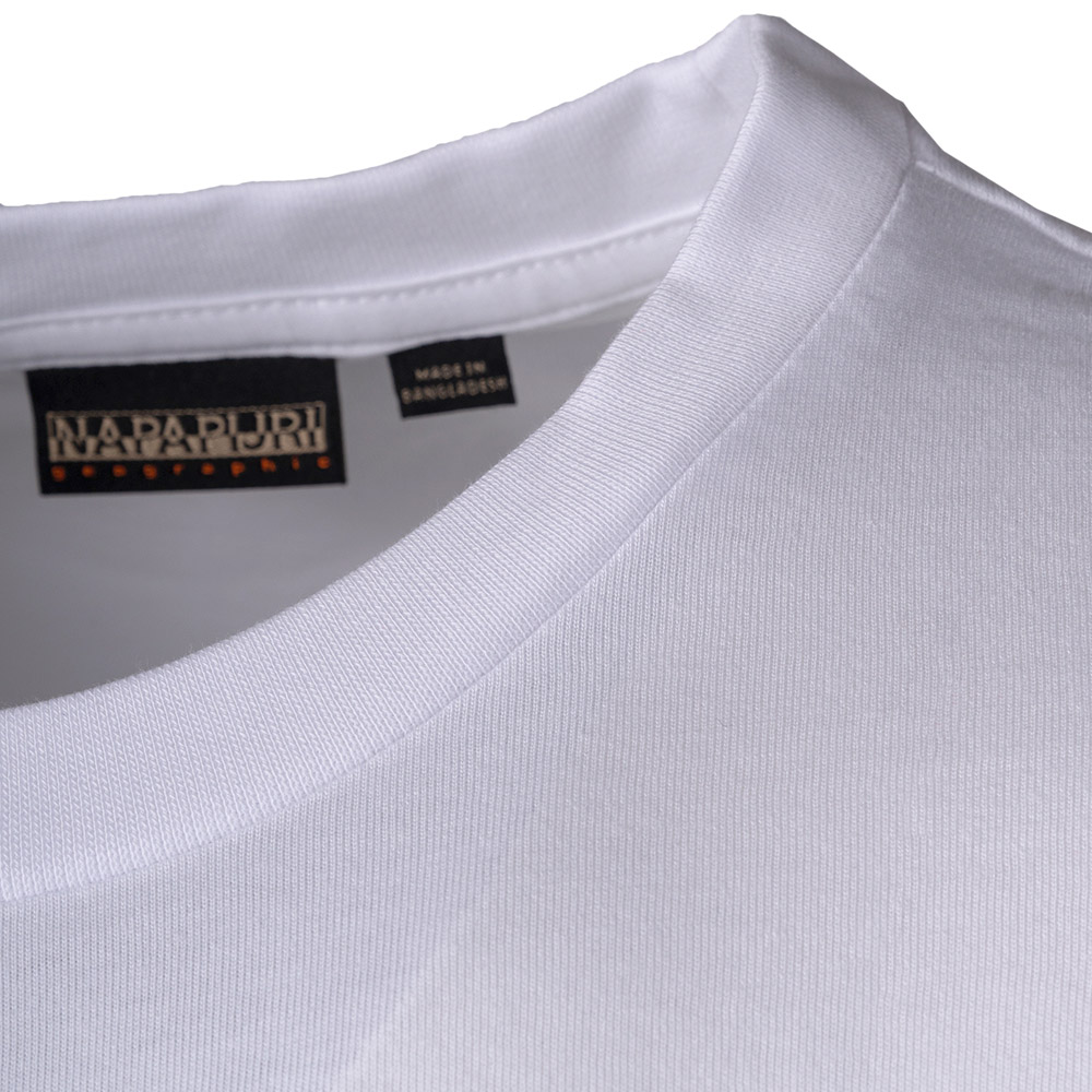 Napapijri Λευκό T-shirt S-SANGAY - NP0A4H2D0021