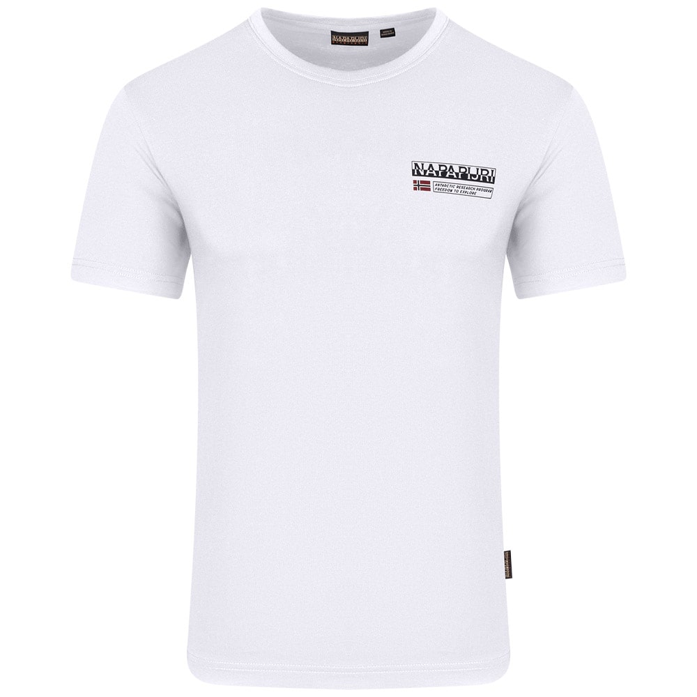 Napapijri Λευκό T-shirt Kasba C Neck - NP0A4HQQ0021