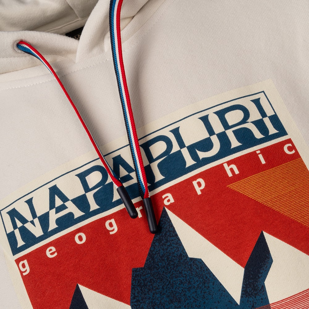 Napapijri Εκρού Hoodie - NP0A4I53N1J1