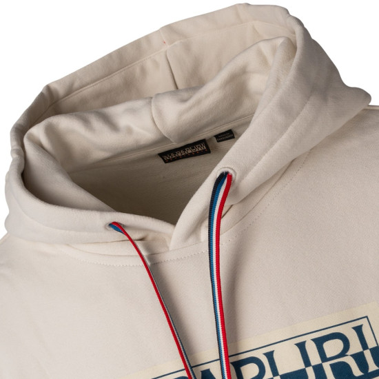 Napapijri Εκρού Hoodie - NP0A4I53N1J1