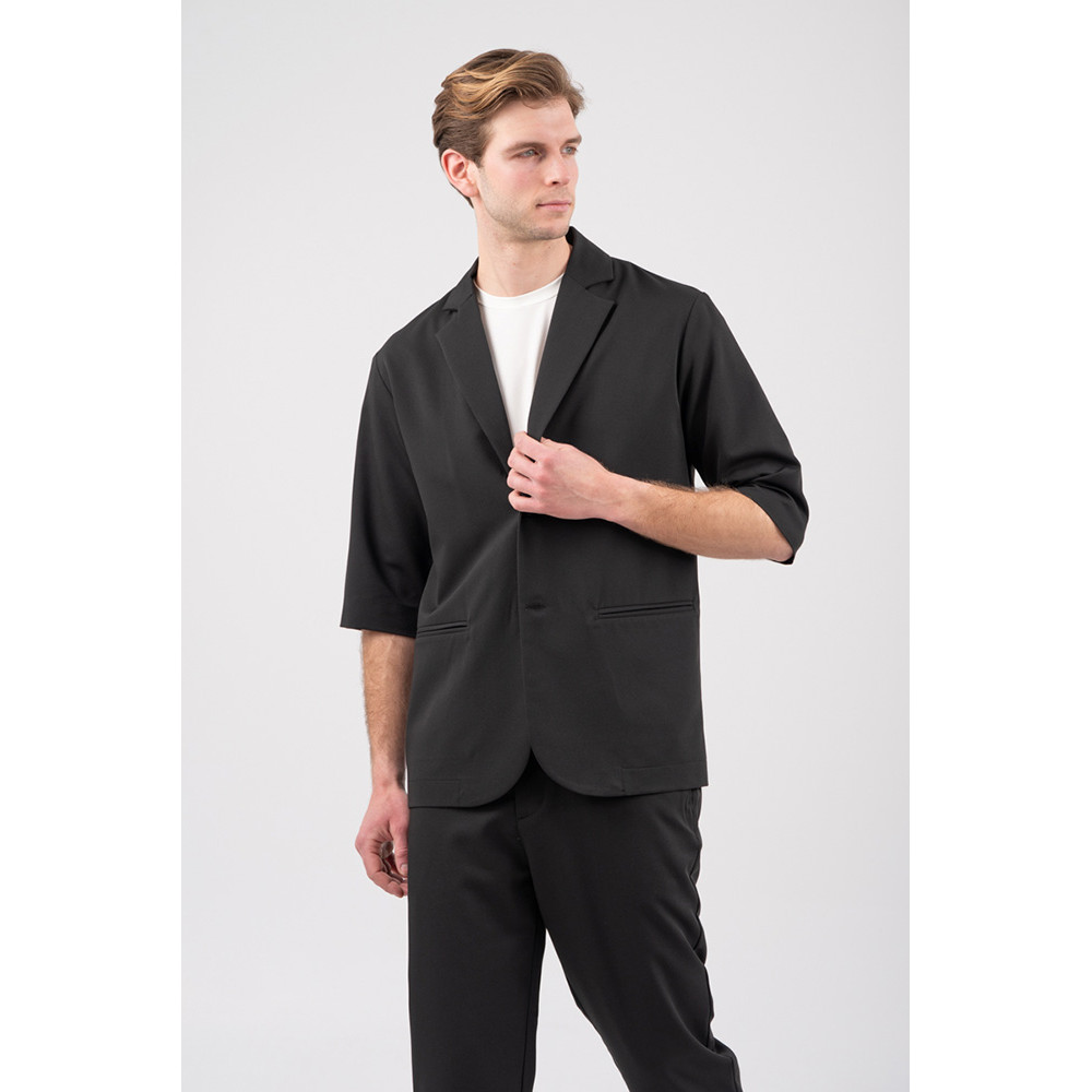 Vittorio Μαύρο Πουκάμισο Overshirt - 300-26-ANGELO