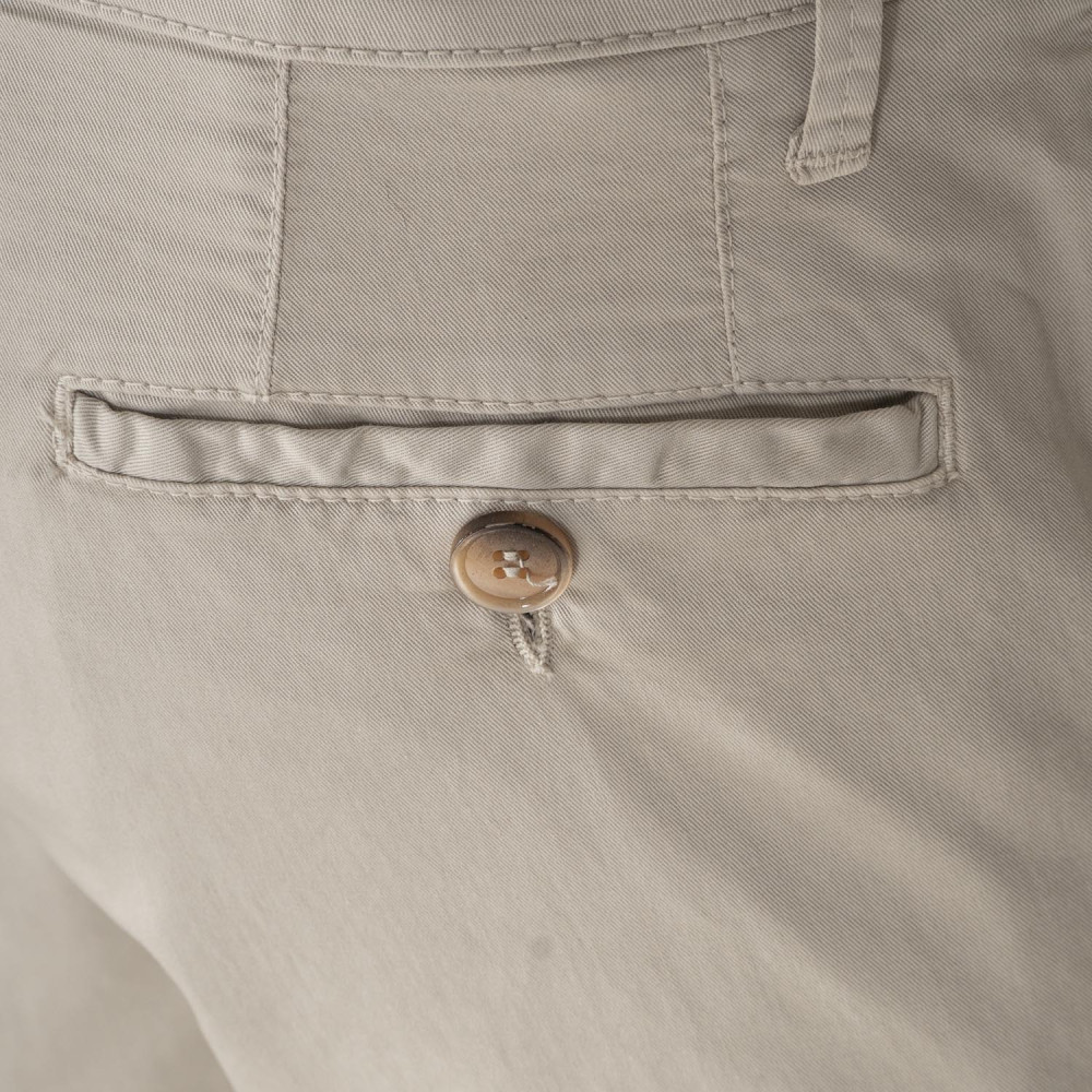 POLBOT Εκρού Παντελόνι Chino - PBT001-210022