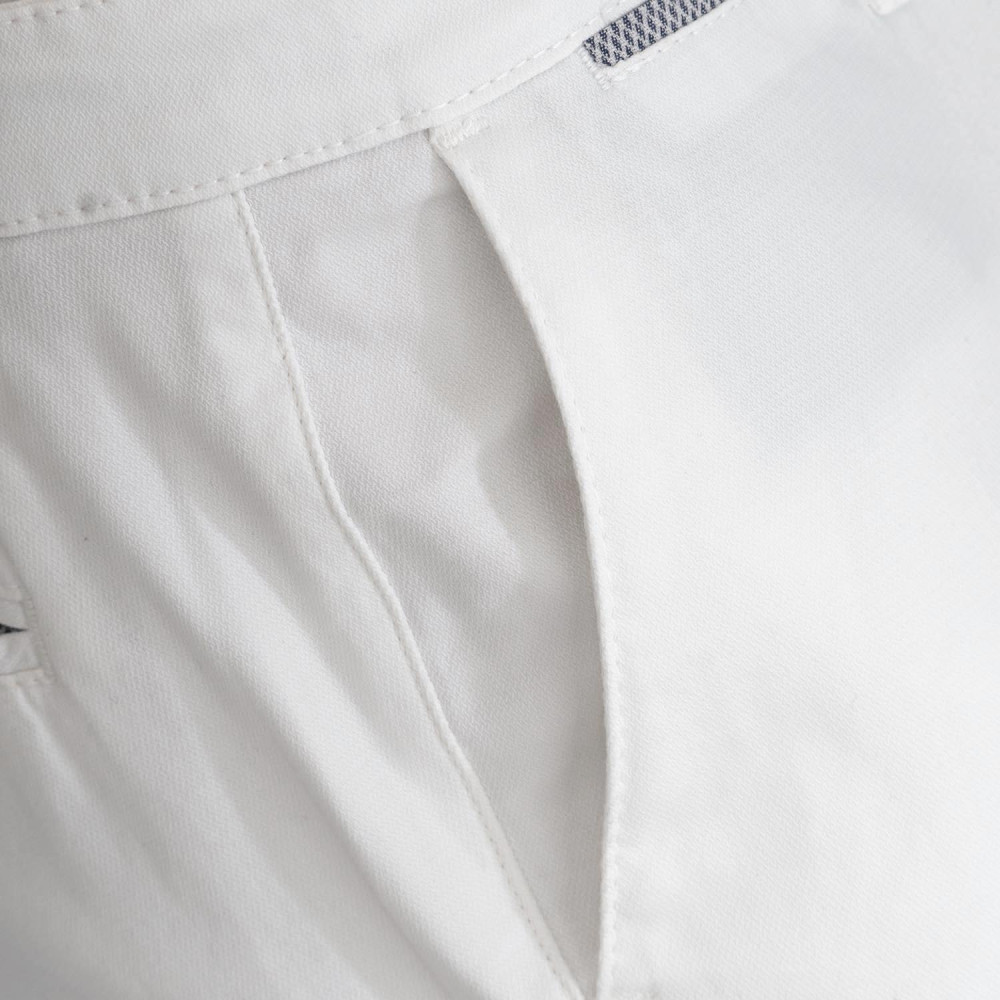 POLBOT Λευκό Παντελόνι Chino - PBT094-210032