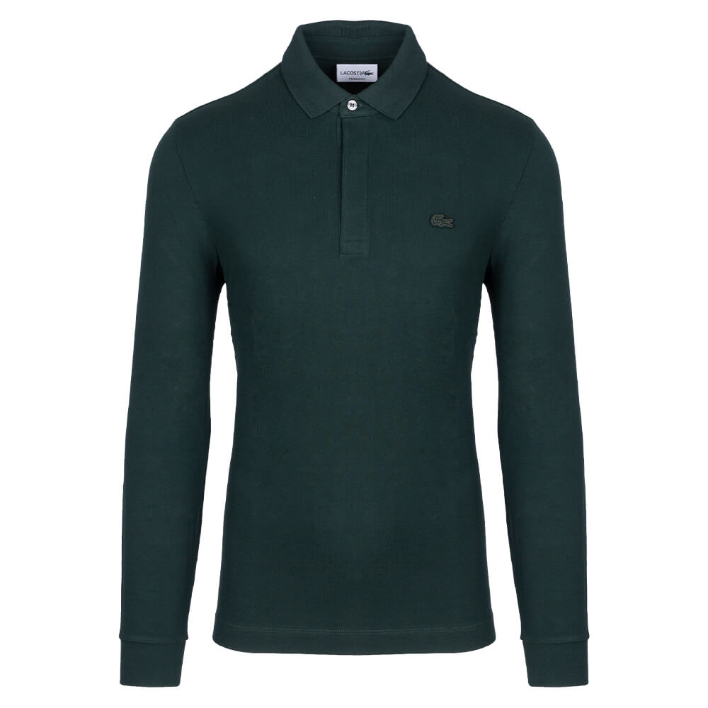 Lacoste Πράσινο Μακρυμάνικο polo - 3PH2481
