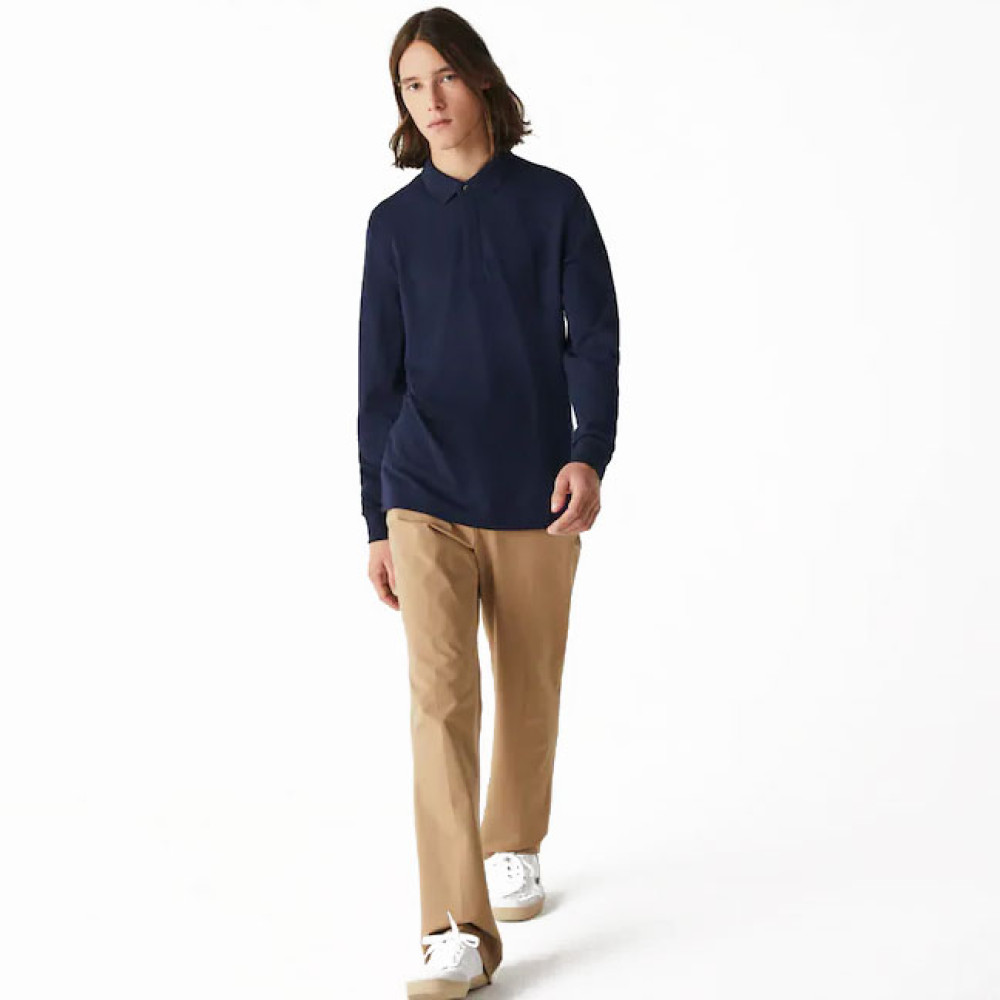 Lacoste Μπλε Μακρυμάνικο polo - 3PH2481