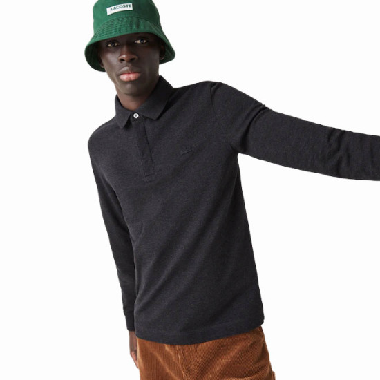 Lacoste Μπλούζα Polo 3PH2481 Γκρι