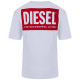 Diesel Λευκό T-shirt C Neck - S26A200360EPCA
