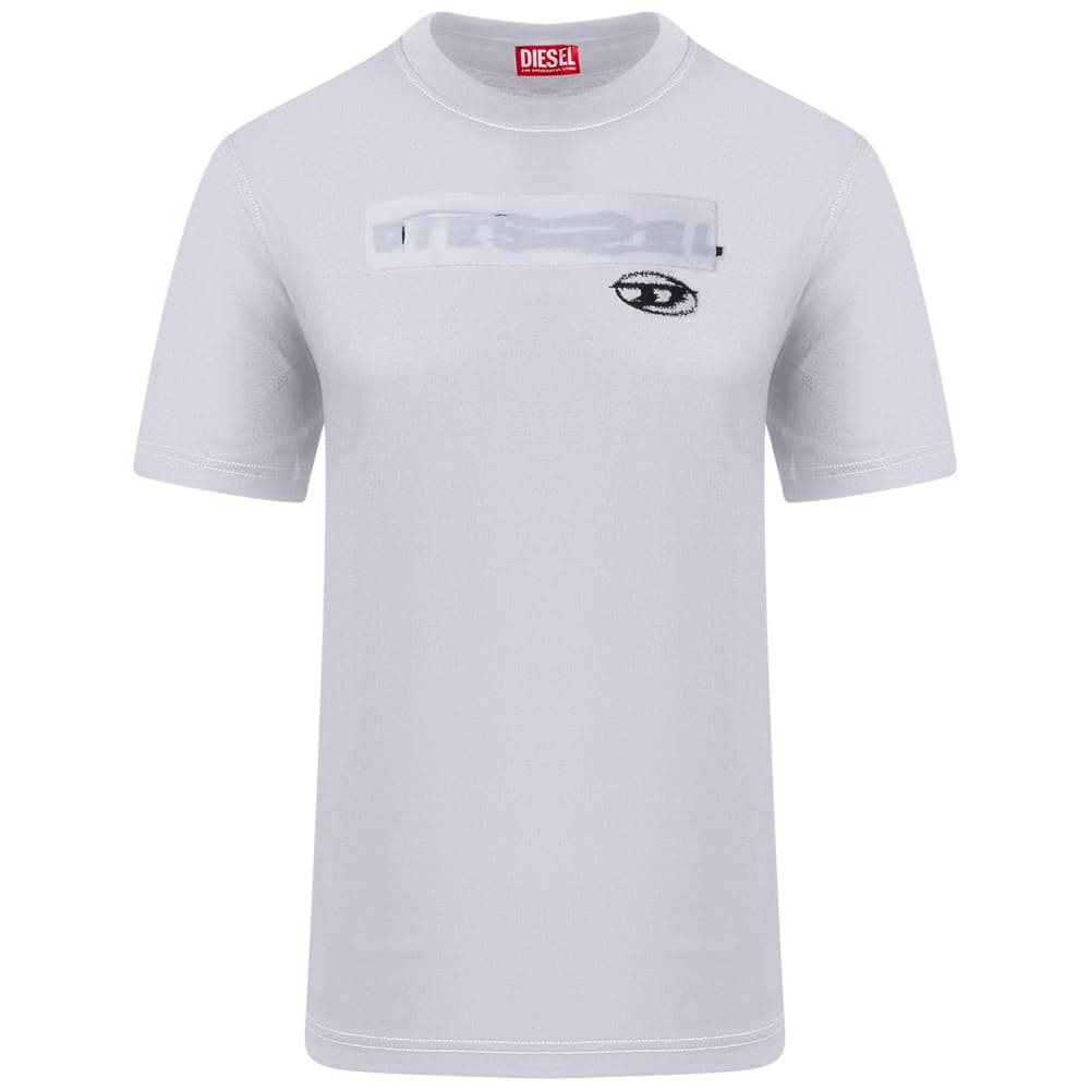 Diesel Λευκό T-shirt C Neck - S26A210360QIAM