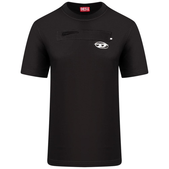 Diesel Μαύρο T-shirt C Neck - S26A210360QIAM