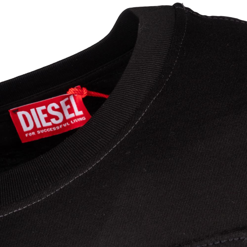 Diesel Μαύρο T-shirt C Neck - S26A210360QIAM