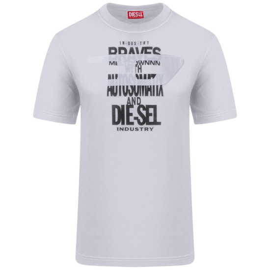 Diesel Λευκό T-shirt C Neck - S26A210370QIAM